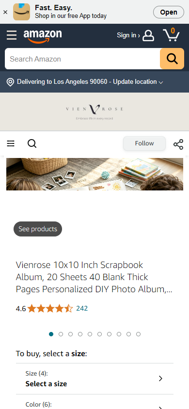 Scrapbooks mobile